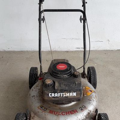 Craftsman 20" Gasoline Mulching Lawnmower