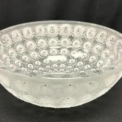 Lalique Crystal Bowl- 1 g.