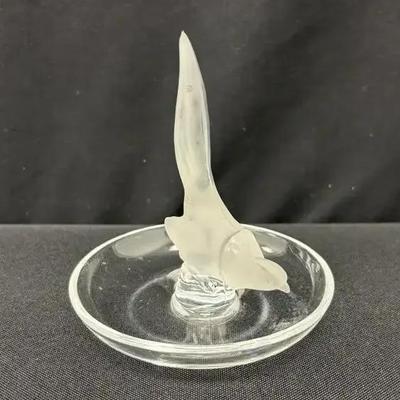 Lalique Vintage Bird Pin/Ring Tray