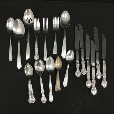 Mixed Pattern Flatware