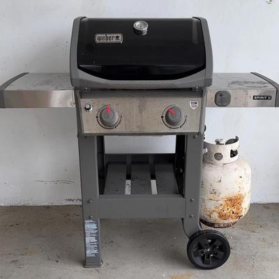 Weber Spirit II Propane Grill with Cover