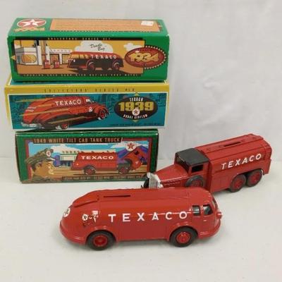 Ertl Texaco Vintage Tanker Die-cast Locking Banks (5)
