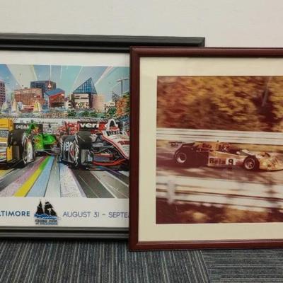 Framed Racing Art (2)