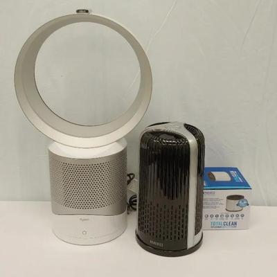 Dyson Fan and HoMedics Total Clean 4 in 1 Air Purifier
