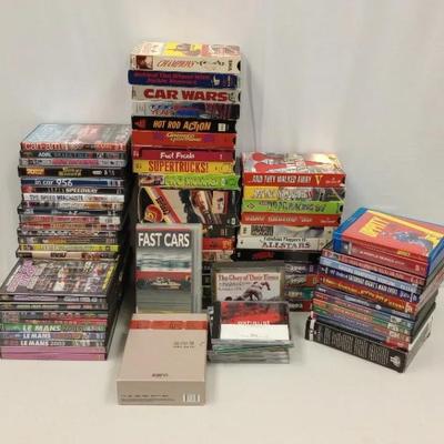 Racing and Sports Media CD/DVD/VHS/Blu-ray