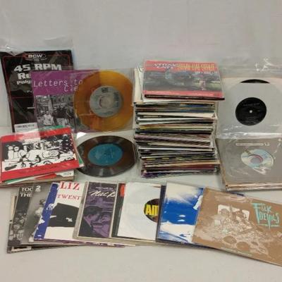 Vintage 45 Records and Extra Sleeves