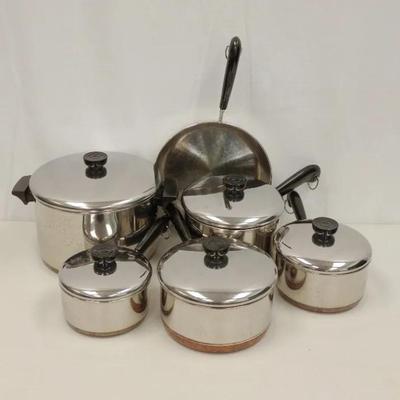 Revereware Copper Bottom Cookware