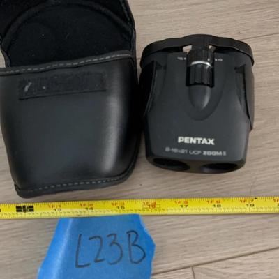 Pentax Binoculars With Case