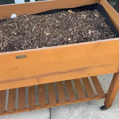 Best Choice Products Raised Garden On Wheels 48 X 23 X 33