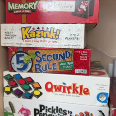 Set Of Six Games