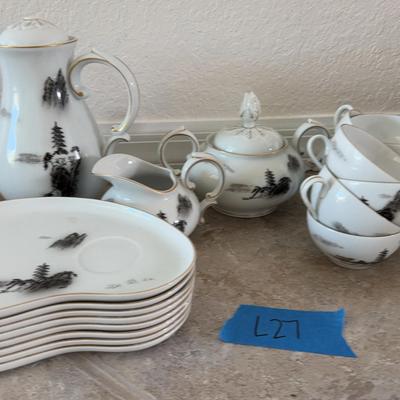 Fukagawa Arita pattern 903 Tea Set 