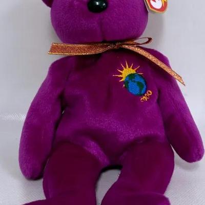 "Ty Beanie Baby" Millennium Bear. 