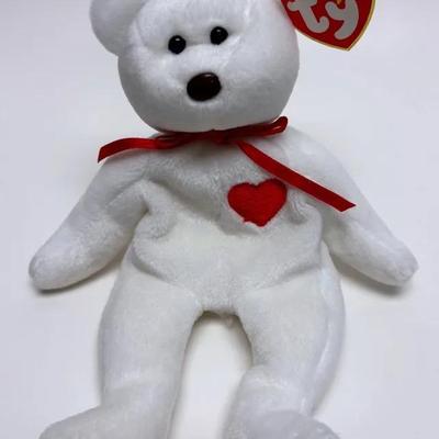 1993 Valentino "Beanie Baby" With Rare Brown Nose