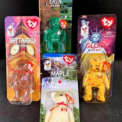 "McDonald's International Collection" Teenie Beanie Bears