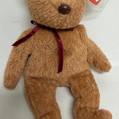 “TY Beanie Baby” Bear With Errors 