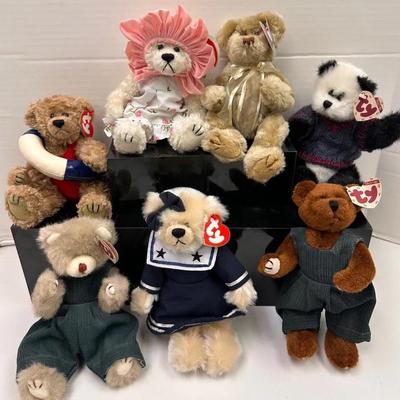 Vintage Style Jointed Bears “Ty Attic Treasures”