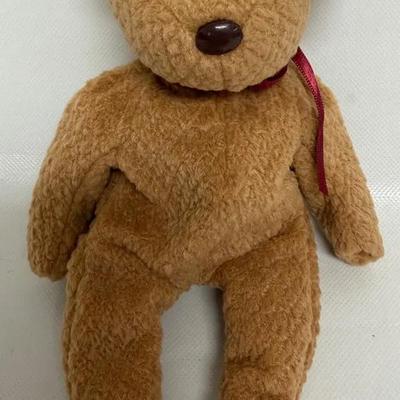 “TY Beanie Baby” Curly The Bear -Misprints and Errors
