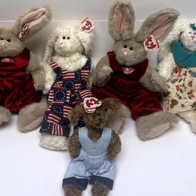 1993 Beanie Baby Bunny Collection