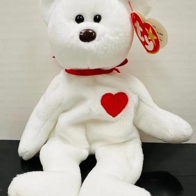 Ty Beanie Baby “Valentino” Bear