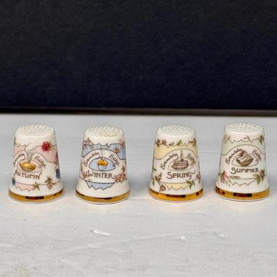 Royal Daulton Thimble Set 
