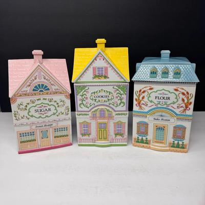 Lenox Village Canisters – 3-Piece Set