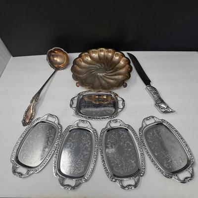 Vintage Silverplate Serving Lot 