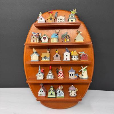 Lenox Miniature Birdhouse Village Collection 