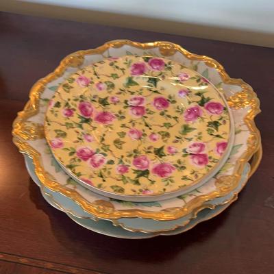 Royale Garden Chintz Collection, Bone China, Monbijou, T&V Limoges 