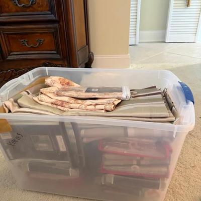 Large Lot of Assorted Window Curtains