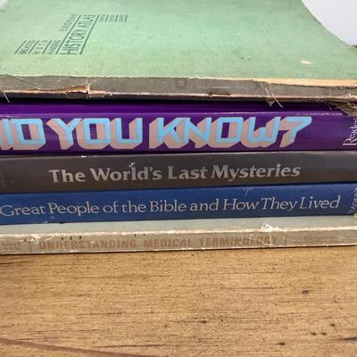 Vintage European Travel, History, and Reference Books Collection