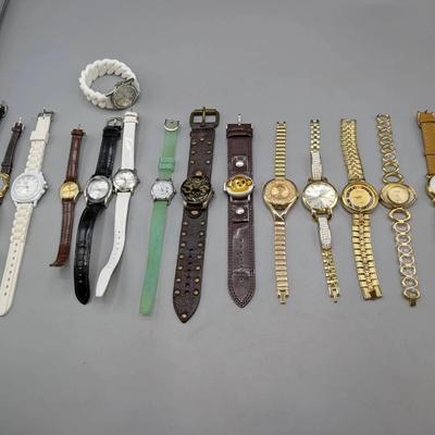Assortment Of Wrist Watches 