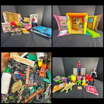 Mystery Lot Of Newer And Vintage Toys