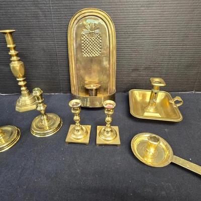 VA Metalcrafters, Baldwin, Vintage Candle Holders 