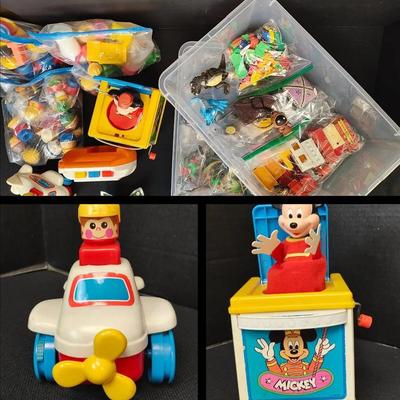 Mystery Lot Of Toys Including Matel & Tomy