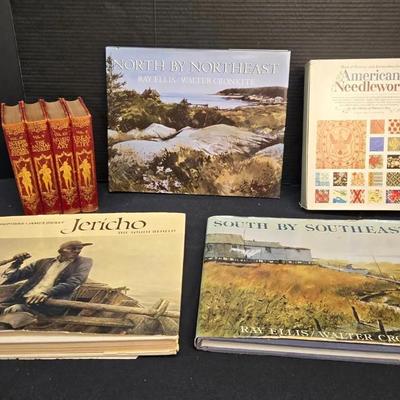 Art Books, Young Folks Treasury, American Needlework Patterns