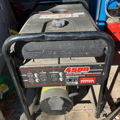 Devilbiss 4500watt Generator W/ Honda Motor 