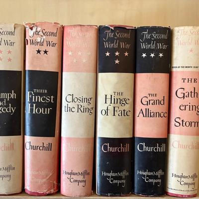 Winston Churchill-The Second World War-6 Volumes