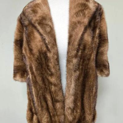 Vintage Lunaraine Mink Stole Alan Furs Richmond Virginia 