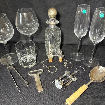 Collection Of Barware-Tiffany, Waterford, Other 