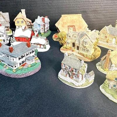 Decorative Cottages David Winter, British traditions,Danbury Mint, Rhodes Studios & Lilliput Lane 