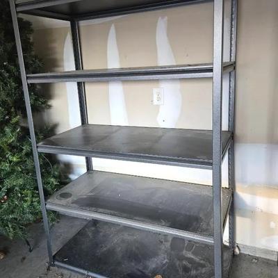 Metal Shelf Unit #1
