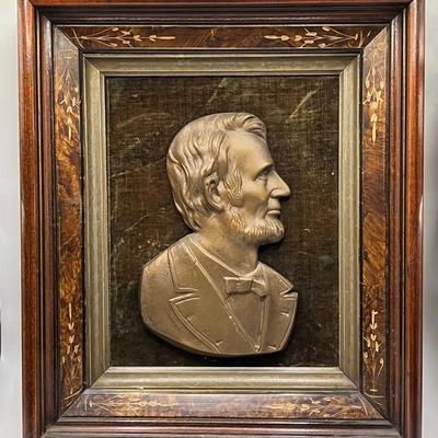 High Relief Bust of Abraham Lincoln