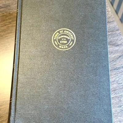 1896 The History of the Town of Amherst, Massachusetts Hardcover Book 