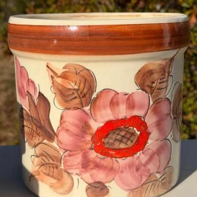 Hand Painted Brazilian Planter
