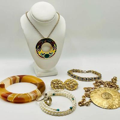 Costume Jewelry featuring Vintage Celtic Enamel Tara Ware
