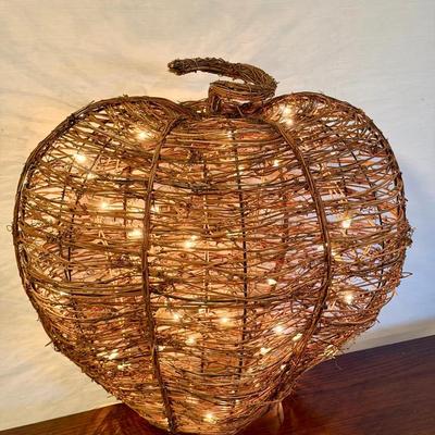 Large Light Up Pumpkin