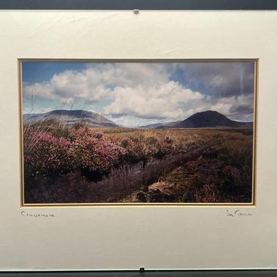 Connemara, Ireland Landscape — Handprinted