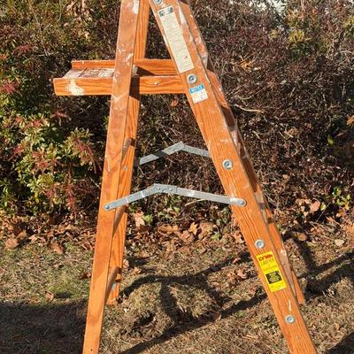 Lynn 5’ Wooden Ladder