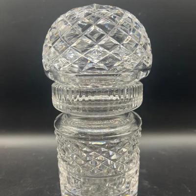 Gorgeous Crystal Jar with Imperfect Lid