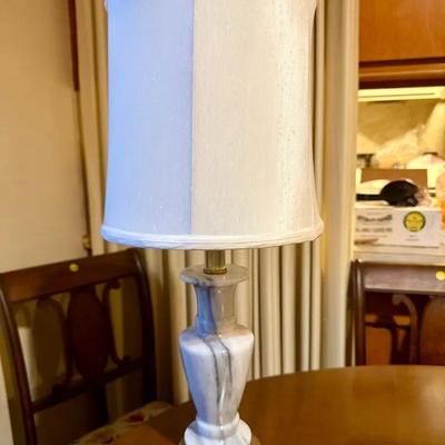 Lamp With Stone Base
